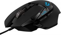 High Performance G502 HERO  Wired Gaming Mouse, HERO 25K Sensor, 25,600 DPI, RGB, Adjustable Weights, 11 Programmable Buttons