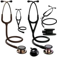 Deluxe Dual-Head stainless steel medical Stethoscope with high quality