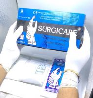 Disposable latex gloves In a Box of 100pcs