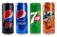 Pepsi/Pepsi Max/Mirinda Orange/7UP