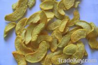 Vacuum Fried peach chips snacks