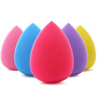 BEAKEY 5 Pcs Makeup Sponge Set Blender Beauty Foundation Blending Sponge, Flawless for Liquid, Cream, and Powder, Multi-colored Makeup Sponges