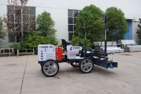 Four wheels Concrete Ride on Laser Screed Machine 