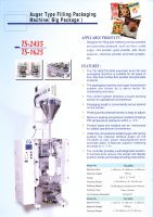 Auger Type Filling Packaging Machine (big package)