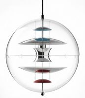 VP Globe Lamp was designed by Verner Paton in 1969