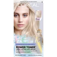 L'Oreal Paris Feria Power Hair Toner, Long Lasting Anti brass Toner for blonde hair, bleached hair, blonde highlights