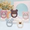 Baby Fruit Food Feeder Pacifier Fresh Fruit Feeder BPA Free cute bear Silicone Baby Teether Toy