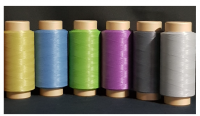 Polyester reflecive yarn, Retro-reflective Mono filament yarn (VIOLET)