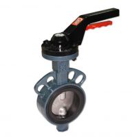 DOW Valve Korea, Cast Iron Body, EPDM seat, Wafer Type, Butterfly Valve Operating Lever Operated