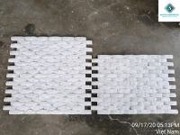 WHITE WAVE WALL PANEL FOR WALL CLADDING