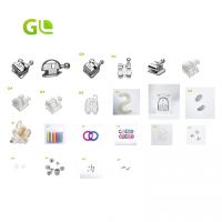 Factory Price dental orthodontic 0.022&#039;&#039; / 0.018&#039;&#039; MBT/Roth/Edgewise metal brackets