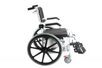 3 In 1 Commode Shower Chair, Transport Commode Wheelchair, Padded Toilet Seat Shower Wheelchair, Bedside Commode