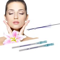 face suture lifting 19g W blunt needle cone pdo thread molding thread for face and body lift