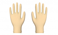 Disposable medical examination nitrile gloves, vinyl gloves, synthetic gloves