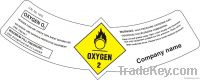 Gas Cylinder Stickers (labels)
