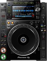 DJ Professional Multi Player, Black, 8.10 x 18.20 x 16.30 (CDJ2000NXS2) 