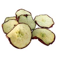 New harvest Freeze-Dried Fuji Apple Slice Sweet FD Fruits Bulk/Vacuum Pack Healthy Dried Snacks Additive Free Instant Foods