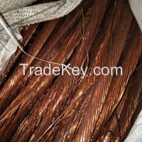 COPPER WIRE SCRAP 99.99% MILLBERRY 2020 FACTORY SELL COPPER WIRE SCRAPS 99.99% WITHOUT RUBBER