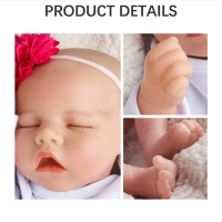 Lifereborn Realistic Soft Silicone Vinyl Doll Reborn Baby Doll Beautiful Fashion doll 18 inch For kids