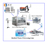 6000BPH Bottled Water Automatic Production /Processing Line
