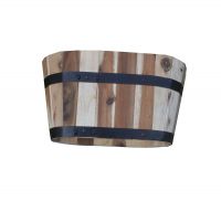 Wooden Barrel Pot...