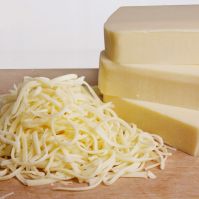 NEW Stock Block Shredded Mozzarella Cheese for Pizza