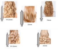 5 adjustable temperature controls With LED Indicator 7 In 1 Interchangeable Curling Set Hair Curler Wand
