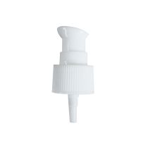 24/410 Treatment Cosmetic Plastic Cream Pump With Round Full Cap
