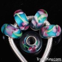 glass charm beads