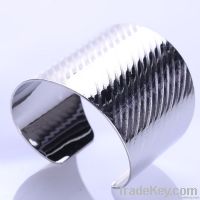 FASHION SILVER PLATED DAZZLING METAL CUFF BRACELETJEWELRY CHARMS hot