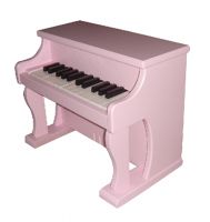 Wooden toy piano