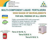 Ukrainian liquid starter  fertilizer TERRA NPK