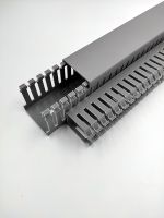 slotted cable trunking, cable raceway, plastic channel, wiring ducts