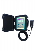 Doppler type pulse output flow meter open channel for sewage water