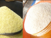 Quality White and yellow Garri