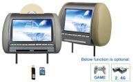 headrest DVD/monitor iwith usb/sd/game