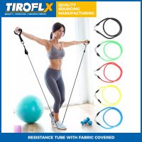 RESISTANCE TUBE WITH FABRIC COVERED