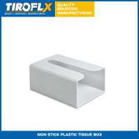NON-STICK PLASTIC TISSUE BOX