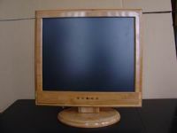 15-19 lcd monitor with bamboo frame