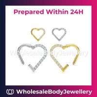 Wholesale Hinged Segment Rings with CNC Set CZ Stones