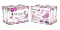 Evercare Sanitary Napkin - Wing 230mm (10's)