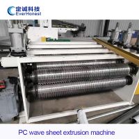 Pc Corrugated Sheet Extrusion Line