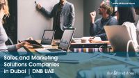 Sales and Marketing Solutions in Dubai | DNB UAE