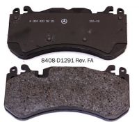 Brake pads for Mercedes Benz_ 008 420 4120