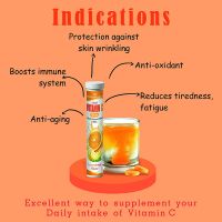 Coral's Vitamin C antioxidant 1000 mg - Natural Immunity - 20 Effervescent Tablets - Lemon - Orange flavour