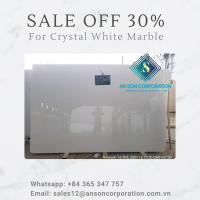 Hot Promotion Hot Sale for Crystal White Marble Tile & Slab
