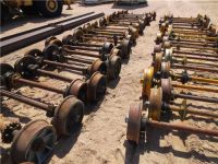 Train Wheel & Axle Scrap, Rail Wheel Scrap