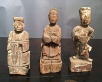 Ancient Wooden Ancestor Statues