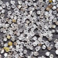 White Color, Round Rough Diamonds