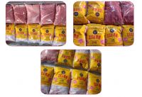 Frozen Halal Bobby Veal, Veal leg, Fore Quarter, Slice, Chunks, Tenderloin, M Cube, 